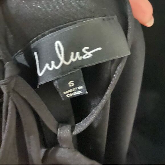 Lulu’s Play On Curves Black Backless Dress - Picture 10 of 12